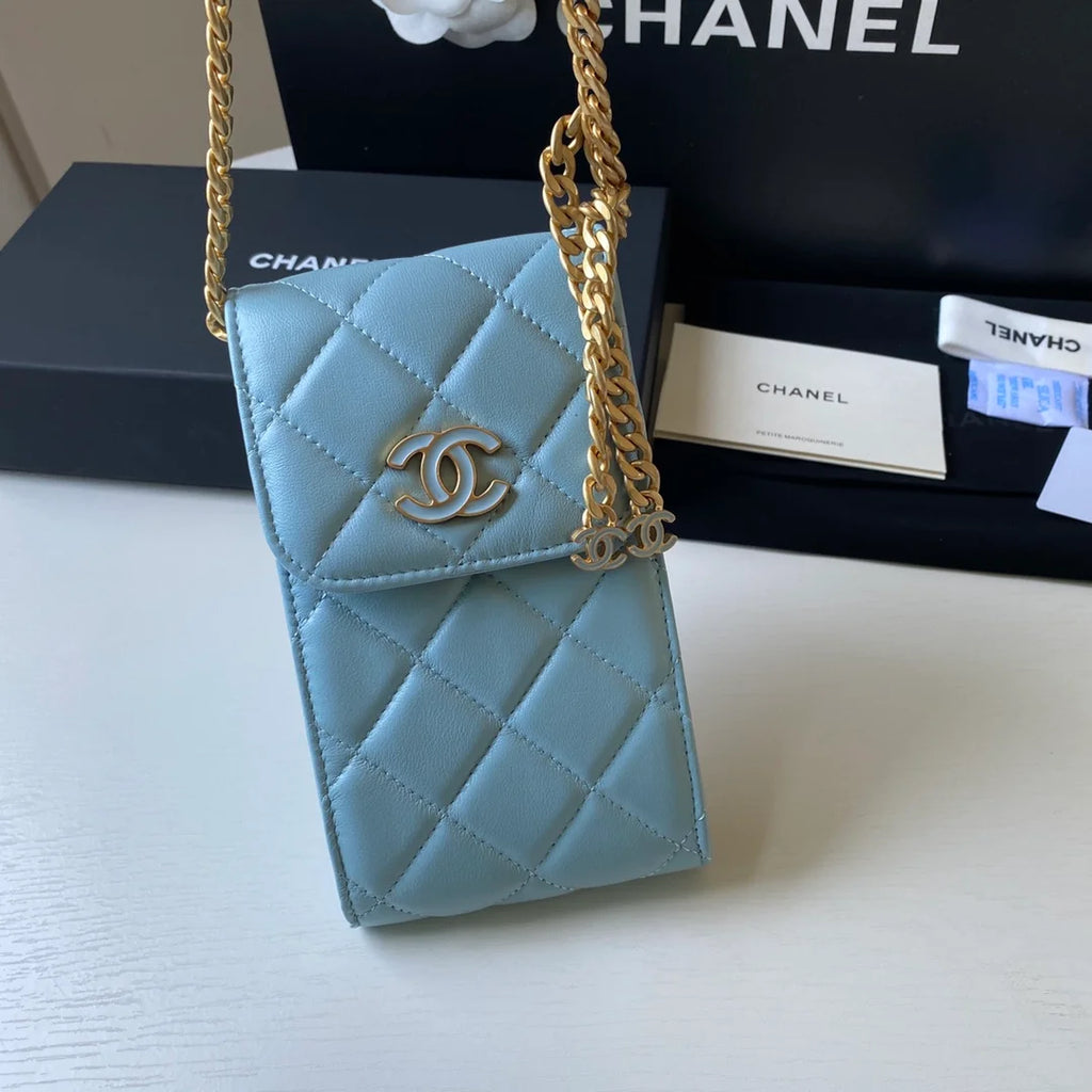 Blue Phone Holder Bag Q2395