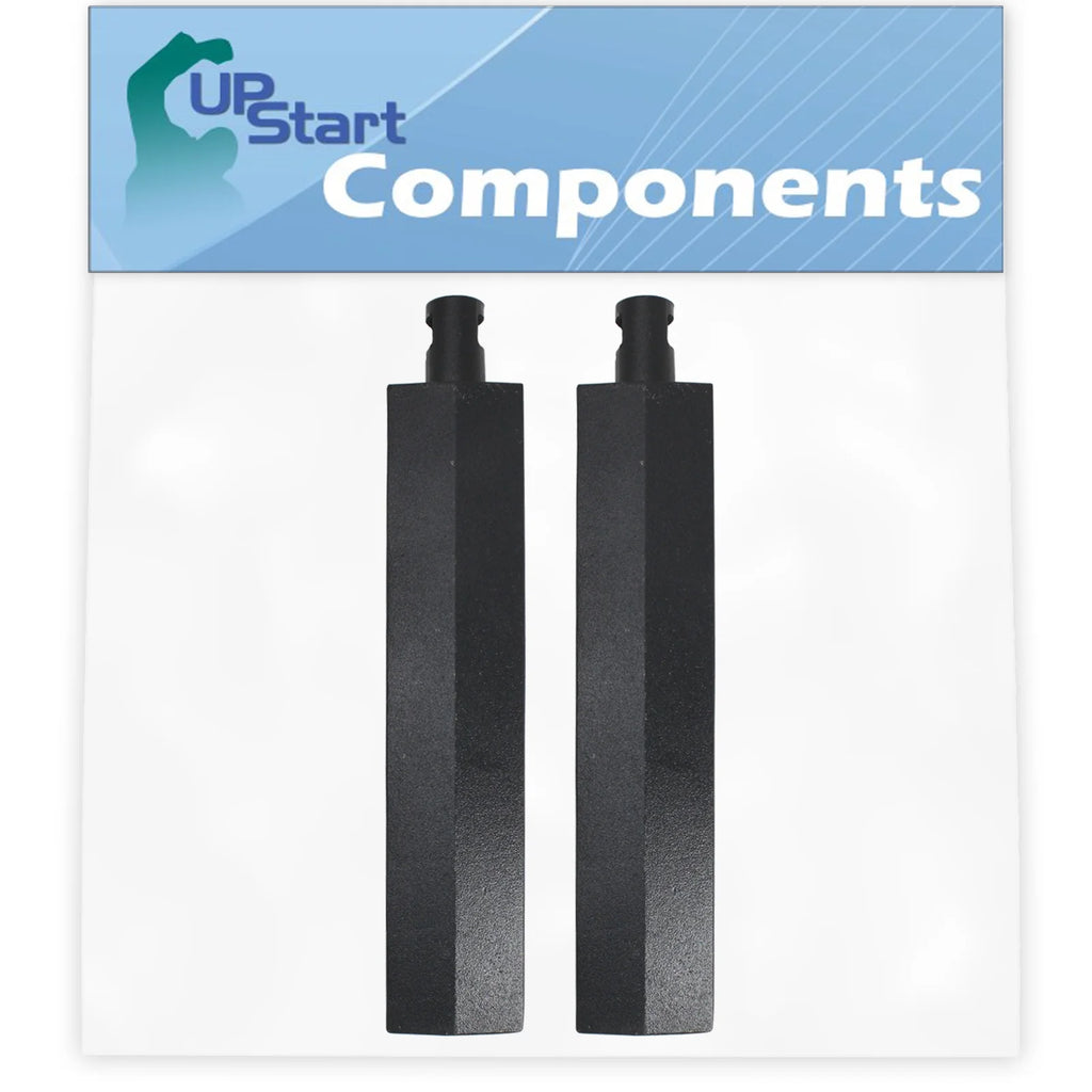 2-Pack BBQ Gas Grill Tube Burner Replacement Parts, Cast Iron, 15 3/4" G293691