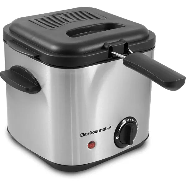 1.5 Qt. Electric Deep Fryer with Removable Basket X7050