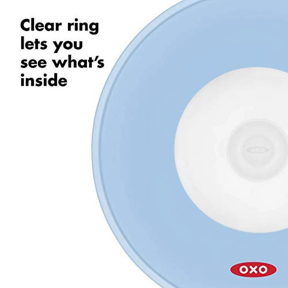 3 Pc Reusable Lid Set Blue N69895