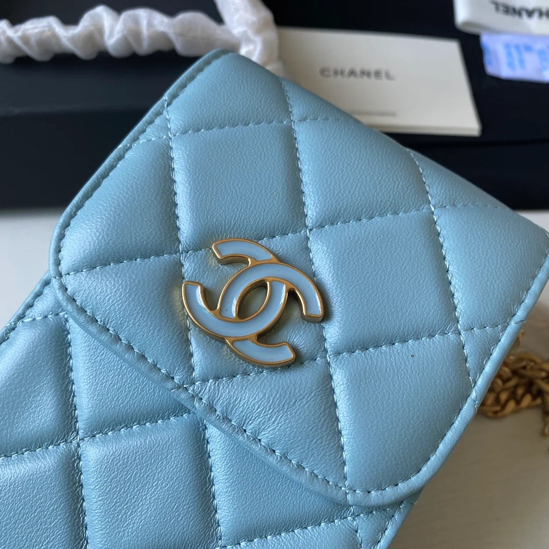 Blue Phone Holder Bag Q2395