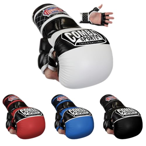 Open Palm Fingerless MMA Training Gloves N651