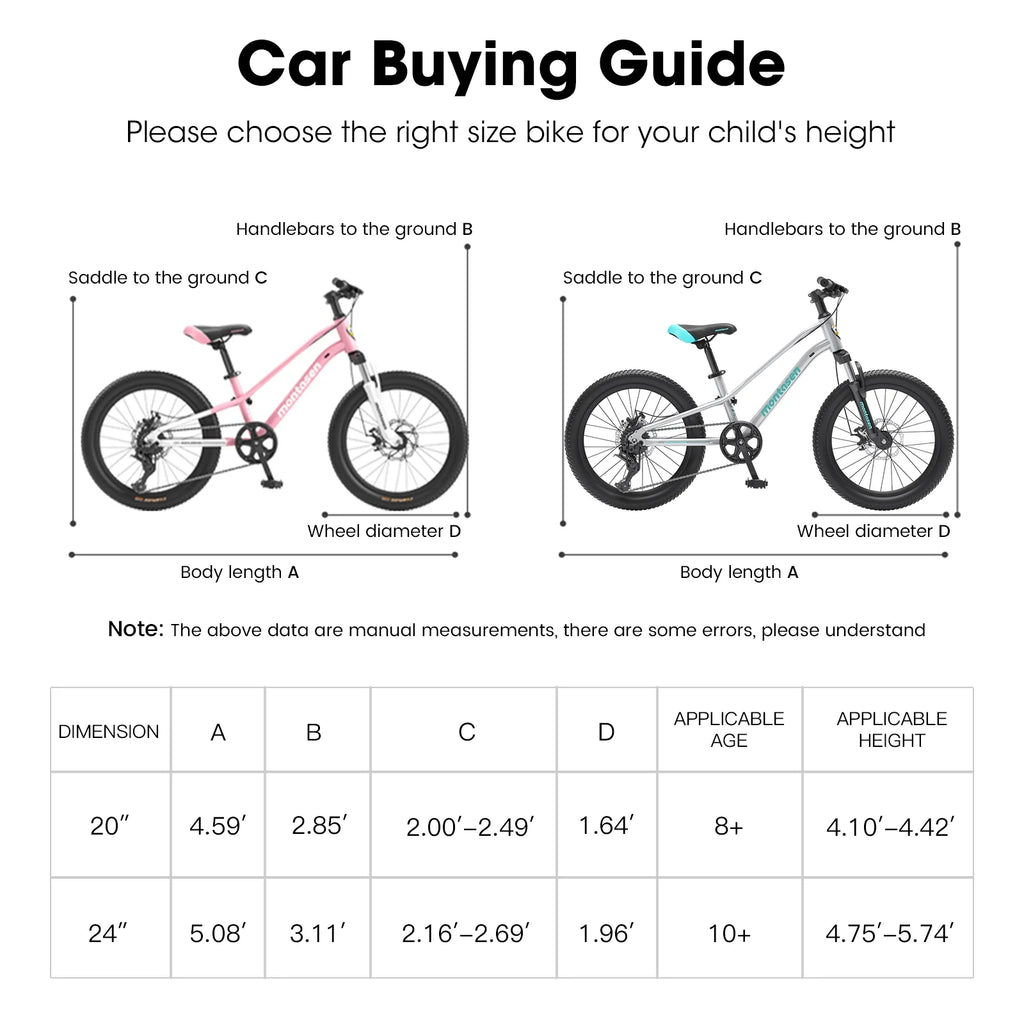 24 inch 7 Speed Kids Mountain Bike L602003