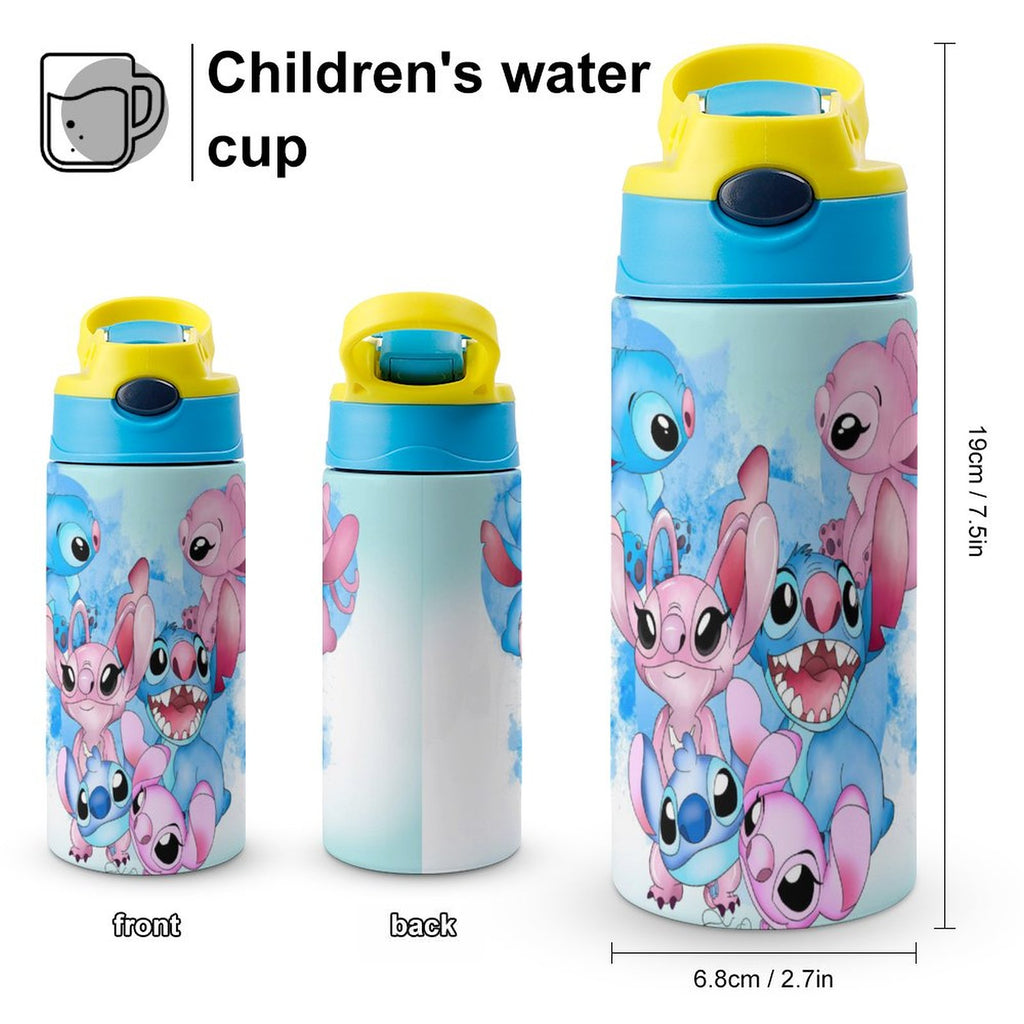 Stainless Steel Vacuum Insulated Water Bottle With Straw Q84532