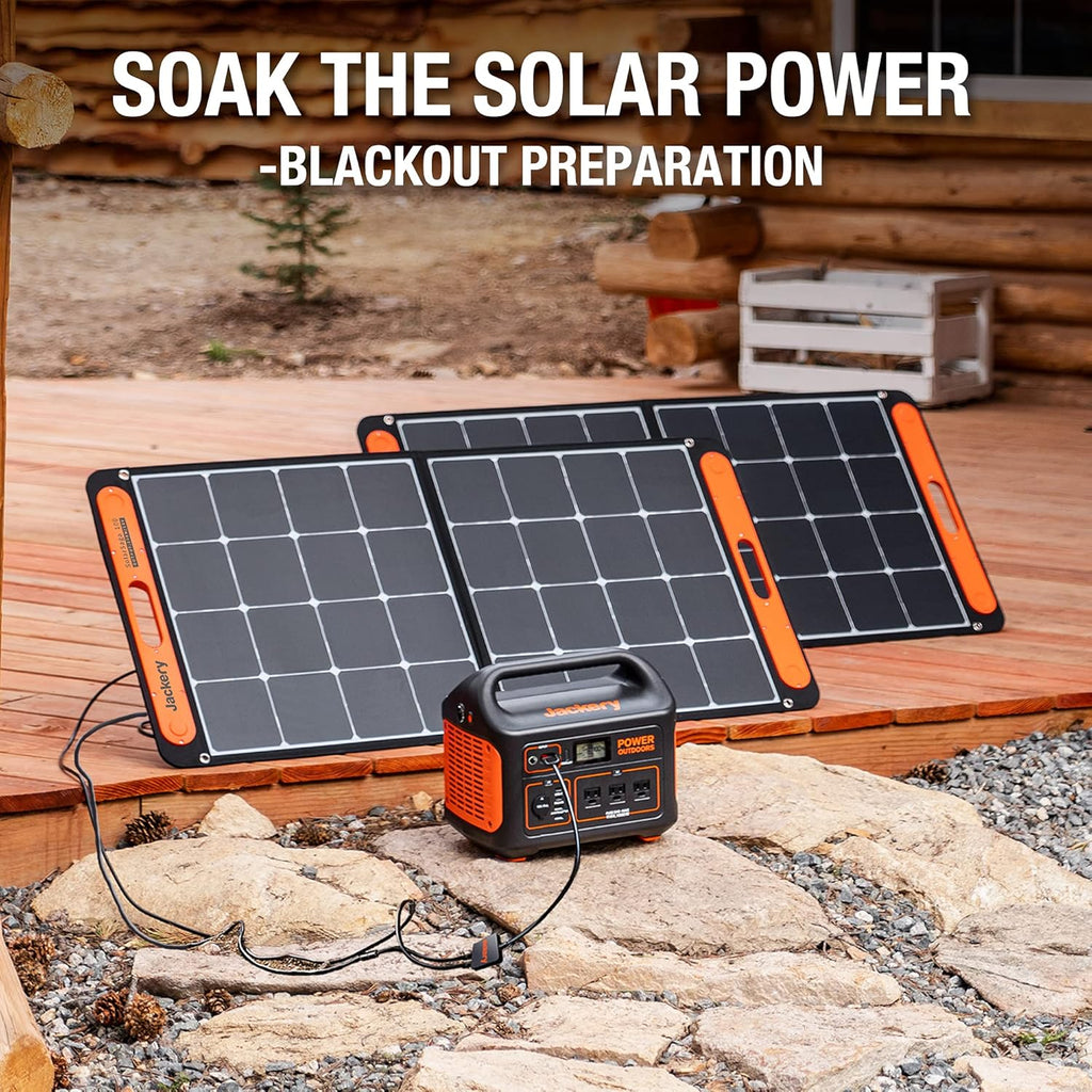 100W Portable Foldable Solar Panel with USB Outputs A53741