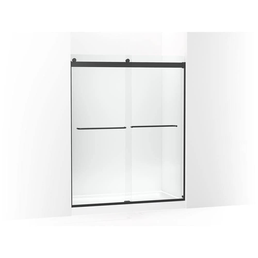 Sliding Shower Door with Frosted Glass N836