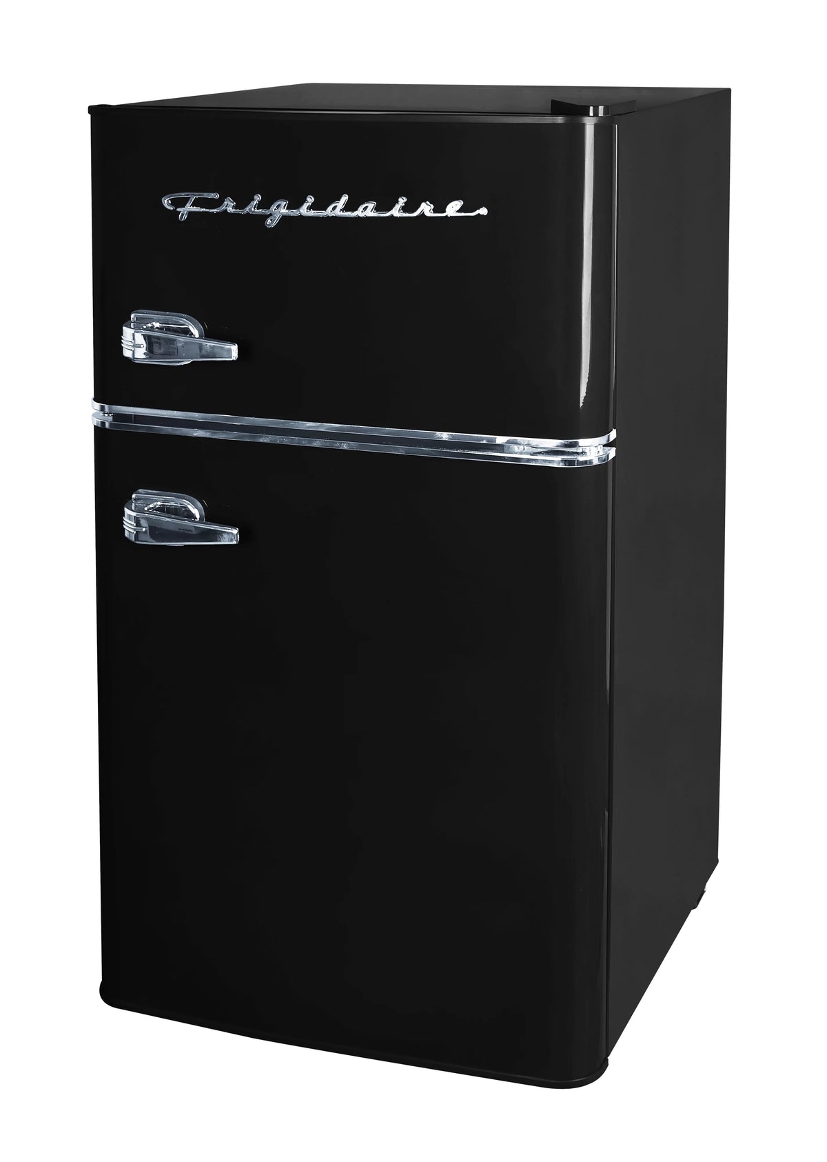 Black 3.1 Cu Ft Two Door Compact Refrigerator with Freezer R6358