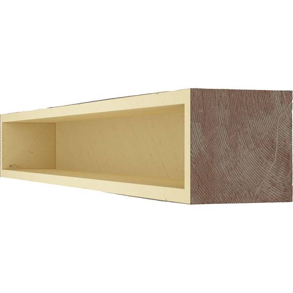 Sandblasted Faux Wood Fireplace Mantel J758894