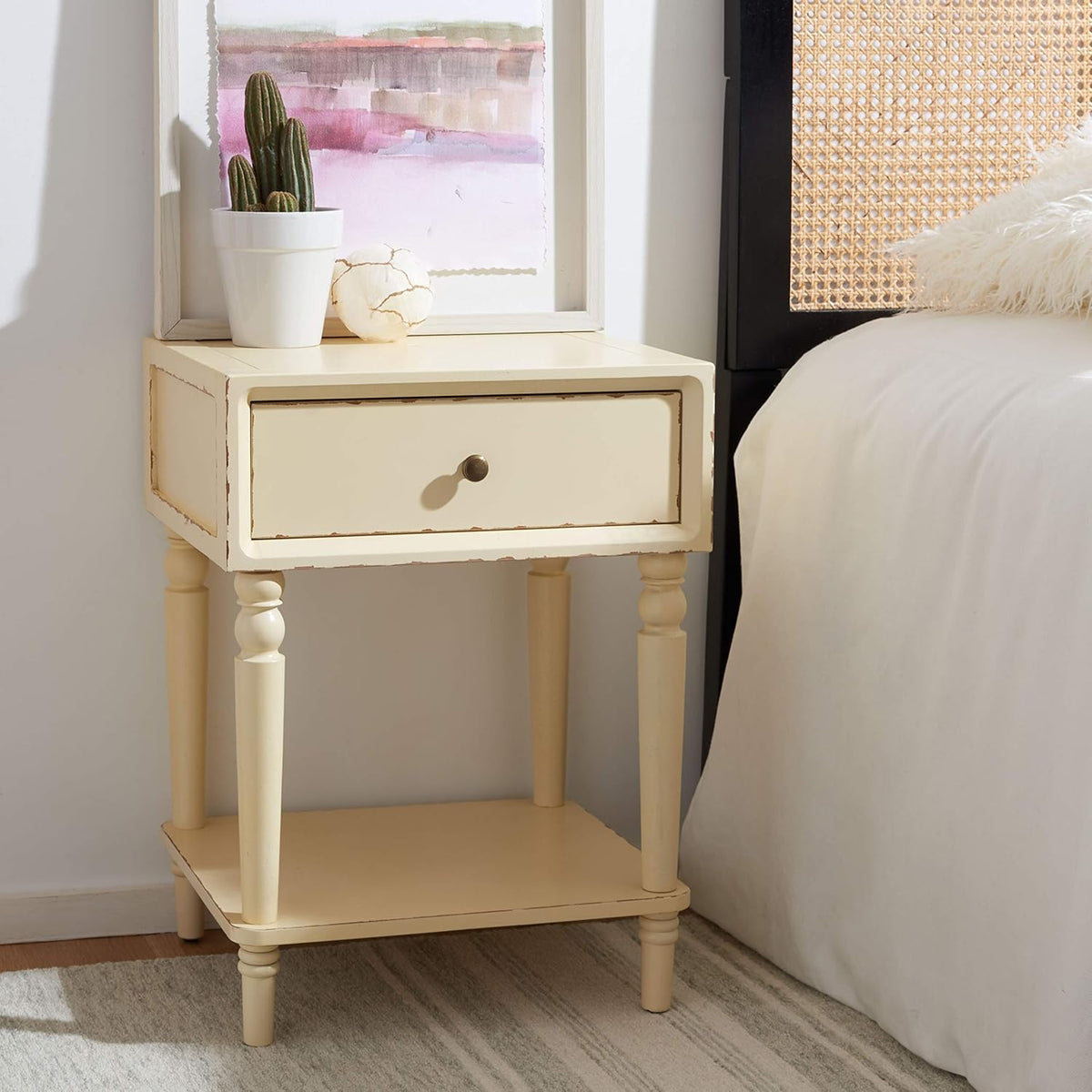 Black Accent Table C670