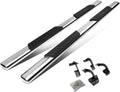 5 Inches Oval Tubing Side Step Nerf Bar Running Board Stainless Steel Polished Chrome C859679