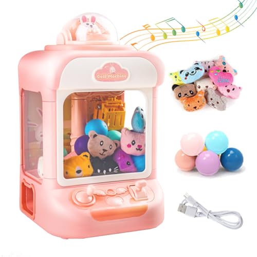 Mini Candy Vending Grabber Machine (Pink) E7259