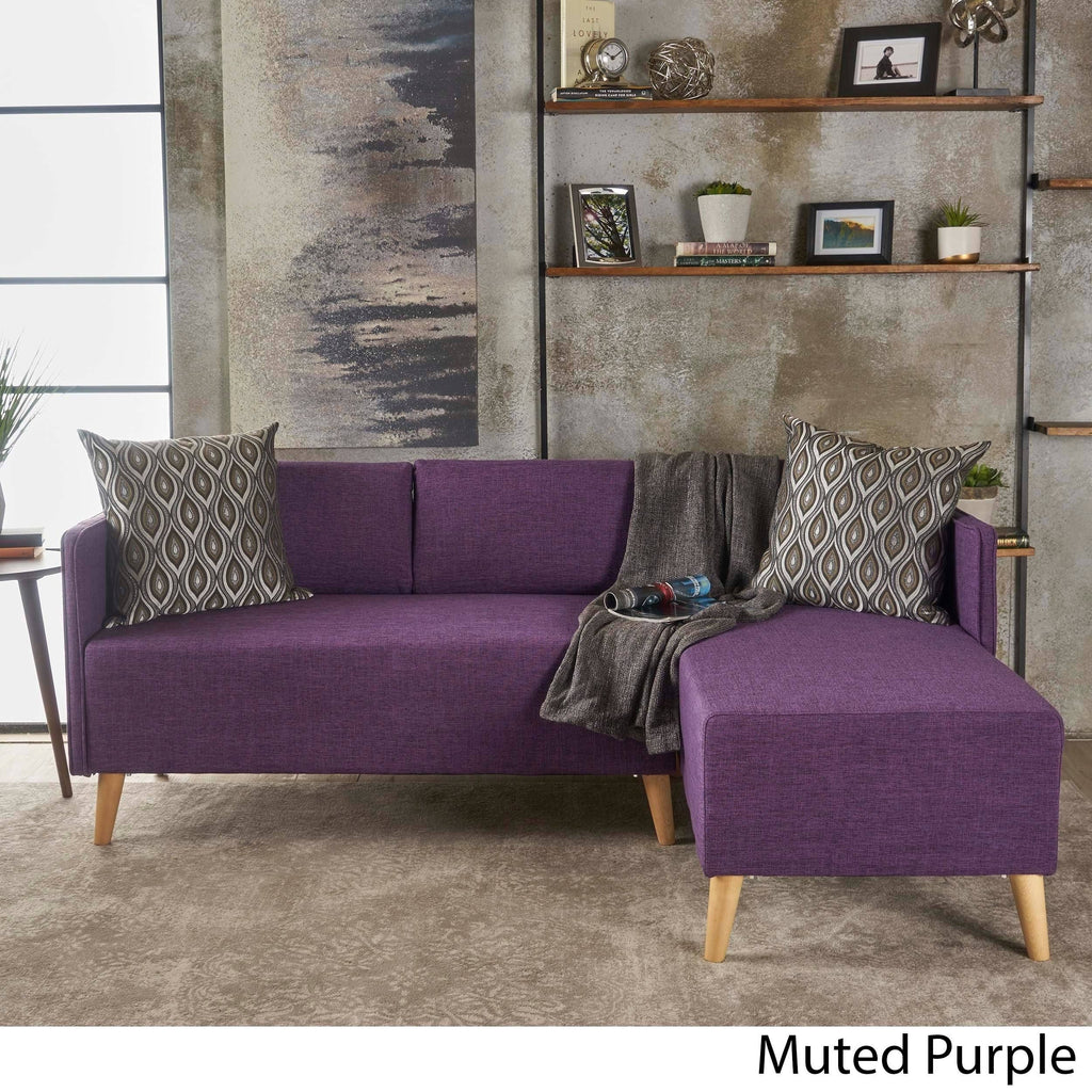 Muted Orange Chaise Sectional U503572