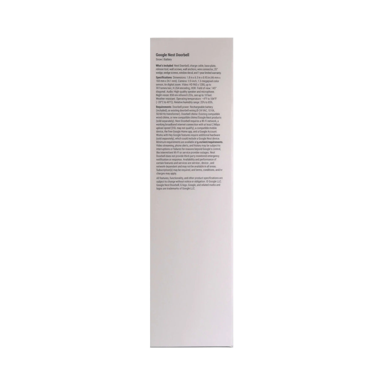 Video Battery Doorbell V5604