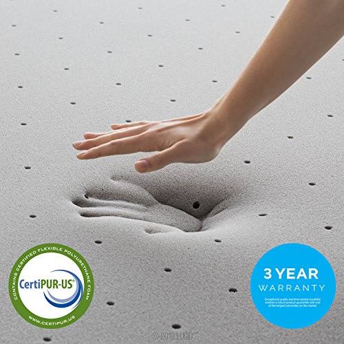 2 inch Bamboo Charcoal Memory Foam Mattress Topper California King C793488