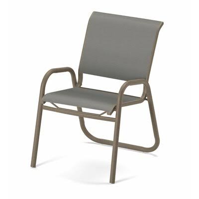 Stacking Patio Dining Armchair O223