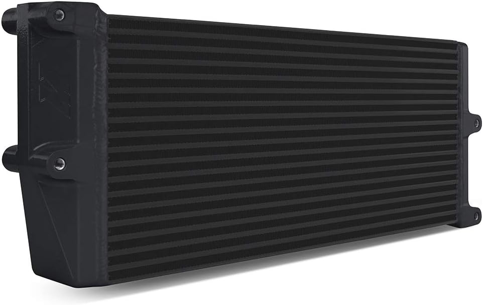 Black Bar-and-Plate Oil Cooler, 17" Core I53481