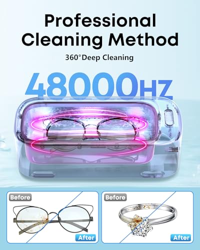 19oz 48Khz Ultrasonic Jewelry Cleaner Z81193