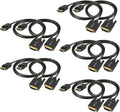 Displayport to DVI Cable 6ft 10-Pack Black Pack of 2 A191