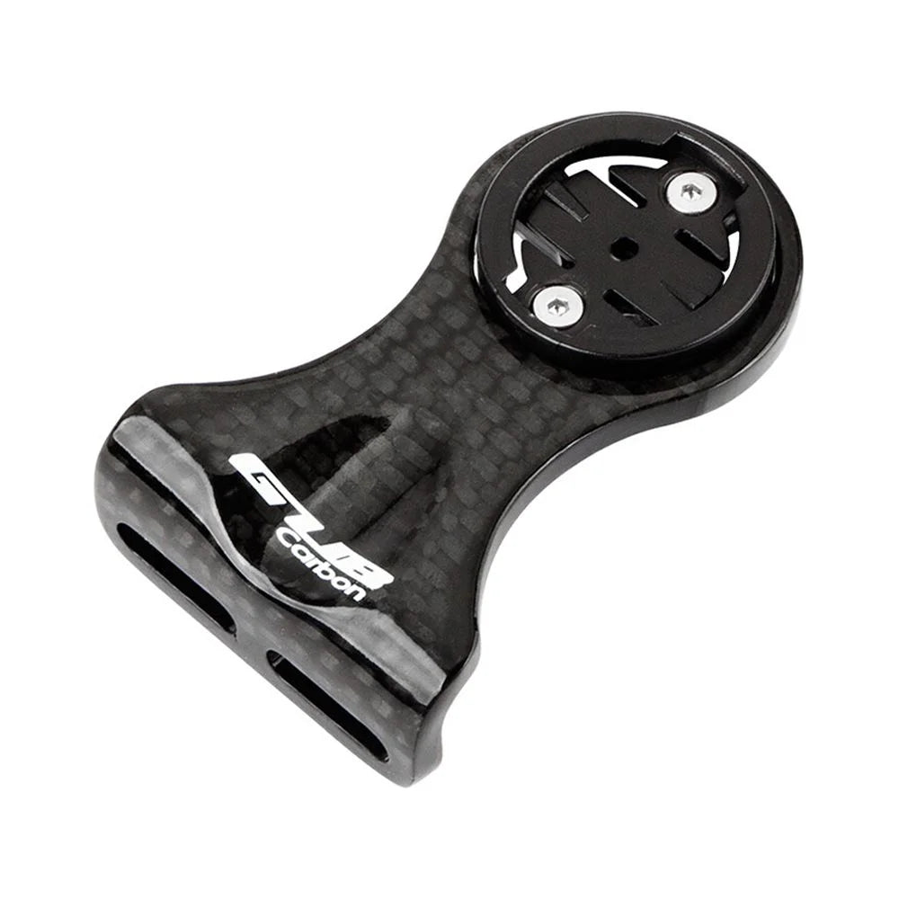 Carbon Fiber Bike Computer Mount Holder with Camera Adapter and Flashlight Holder I83865