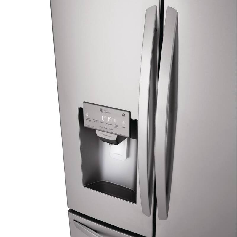 4-Door French Door Smart Refrigerator with Ice and Water Dispenser W4473