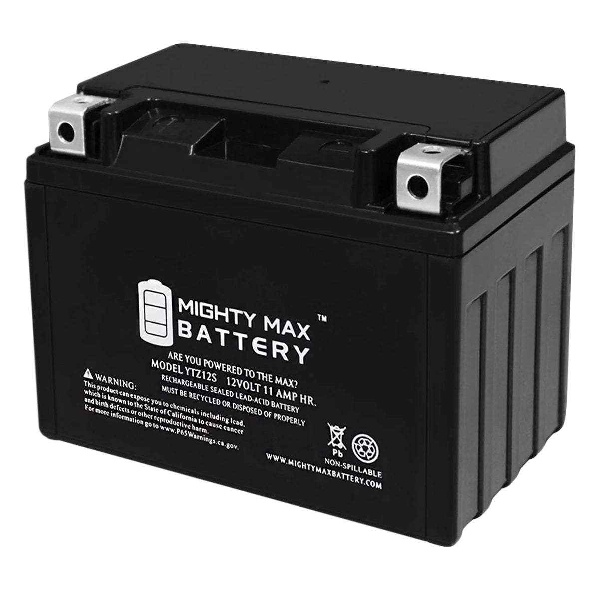 12 Volt 11 AH 210 CCA Rechargeable SLA AGM Motorcycle Battery U4746