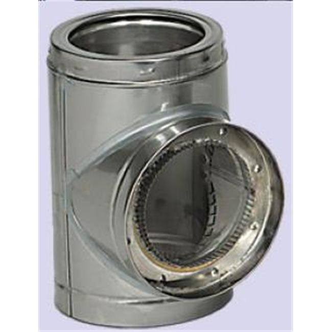 8x22 Stainless Steel Insulated Tee with Plug Y40960