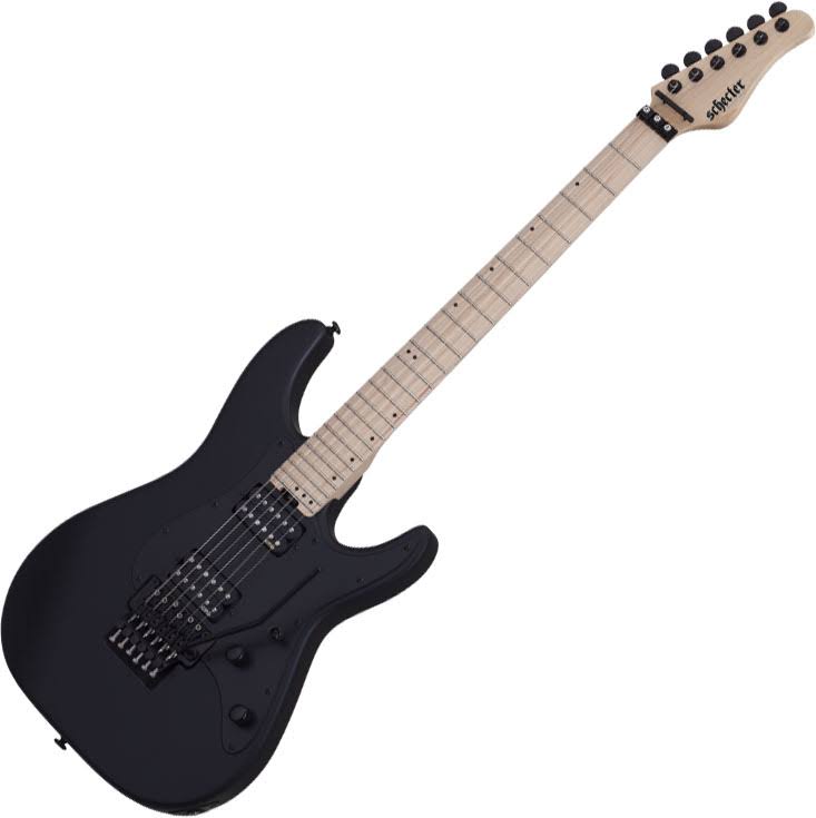 Satin Black Electric Guitar O170