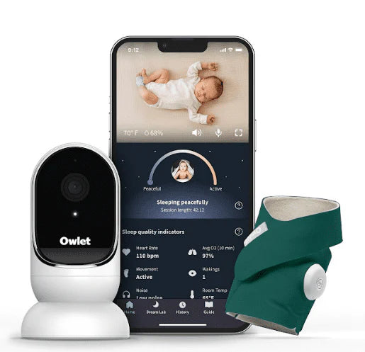 Portable Video Baby Monitor with HD Camera and Heart Rate Tracker V307
