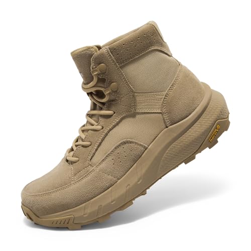 Lightweight Leather Casual Work Boots Y5901