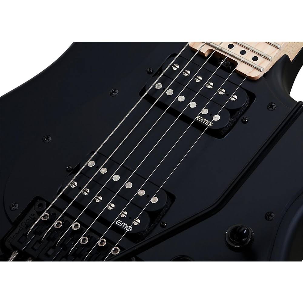 Satin Black Electric Guitar O170