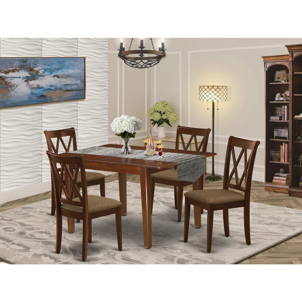 5 Piece Wood Dining Set L3056