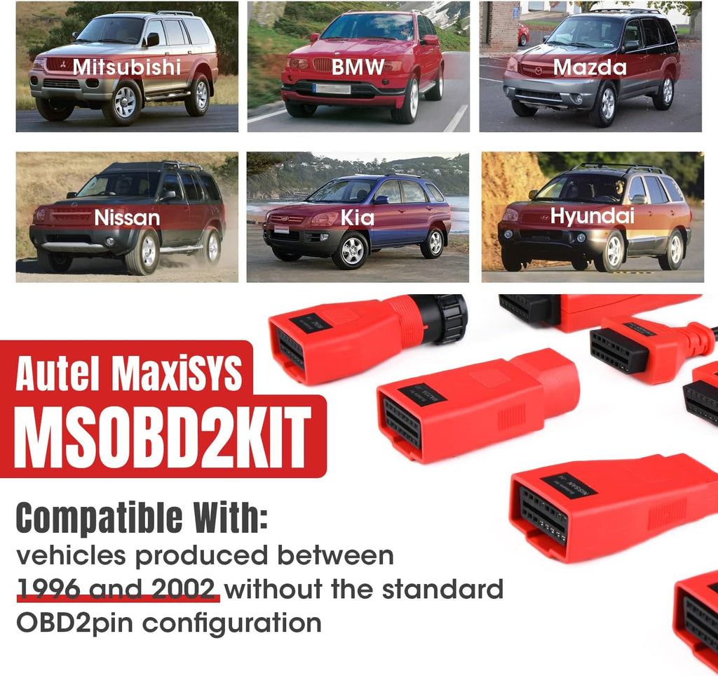 Non-OBDII Adapter Kit with 9 Connectors L379