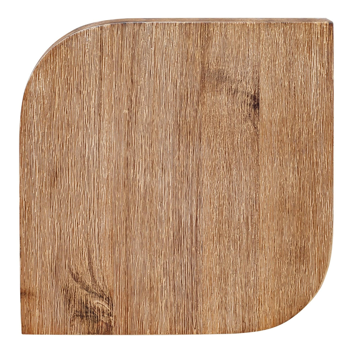 Modern Acacia Wood Top and Concrete Stool M5053