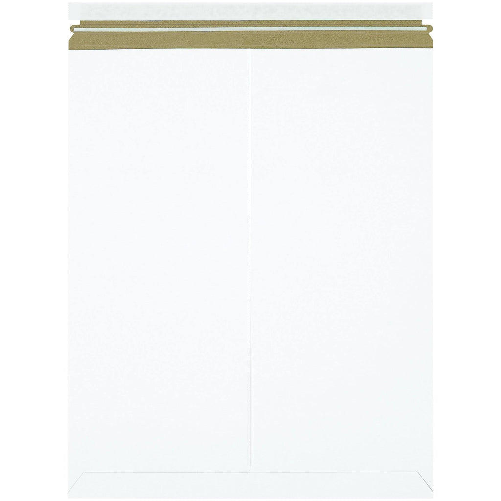 White Self-Seal Flat Mailers 100/Case Z208324