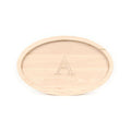 Oval Maple Wood Carving Board with Juice Well O28320