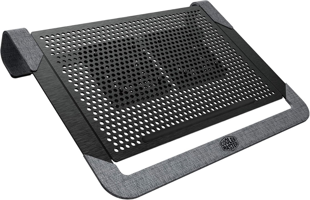 Laptop Cooling Pad with 200mm Blue LED Fan Pack of 2 L6189