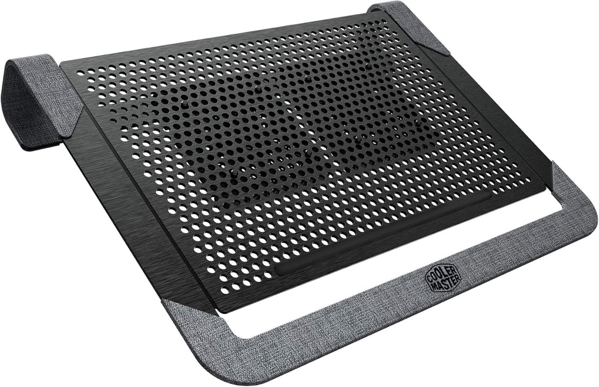 Laptop Cooling Pad with 200mm Blue LED Fan Pack of 2 L6189
