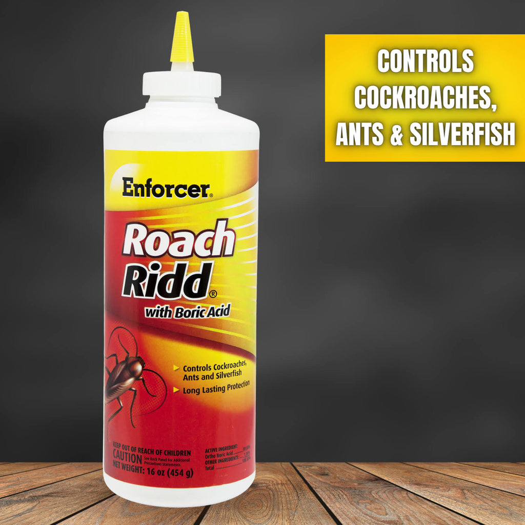 Boric Acid Roach Ridd 16 oz Case of 12 U1298