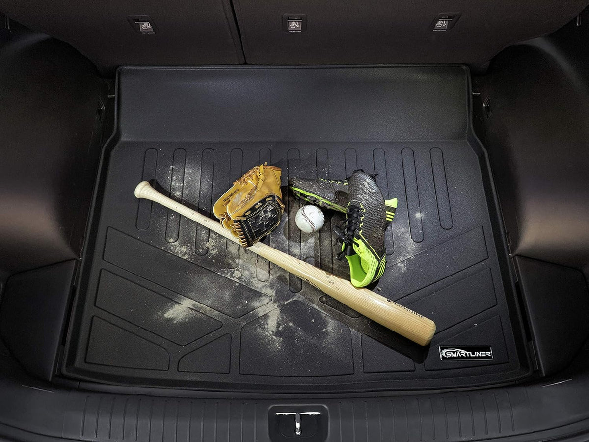 Black Cargo Liner Behind 2nd Row Floor Mats Y7540