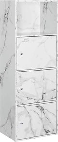 White 3 Door Storage Cabinet J56659