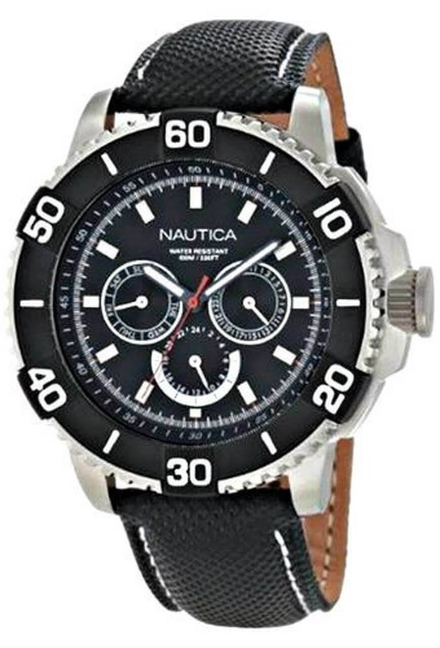 Black Multifunction Watch O9257