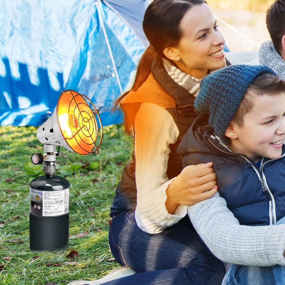 Outdoor Propane Butane Heater Stove with Piezo Ignition Control Valve Z645