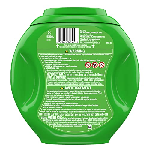 112 Count Laundry Detergent Pacs with Odor Defense G74400