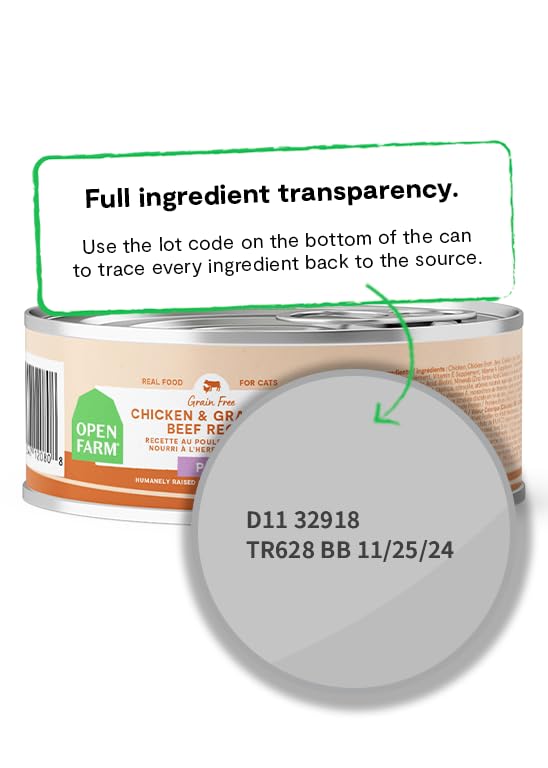 12 Cans 5.3oz Canned Cat Food W31817
