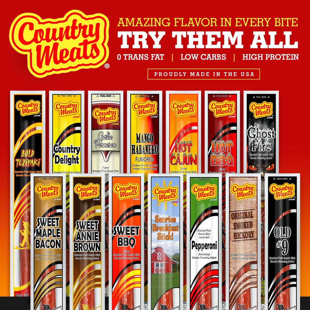 14 Sticks Variety Pack Meat Sticks N564236