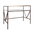 Glass Top Desk Vanity Table U968821