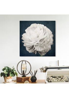 White Floral and Botanical Canvas K7226