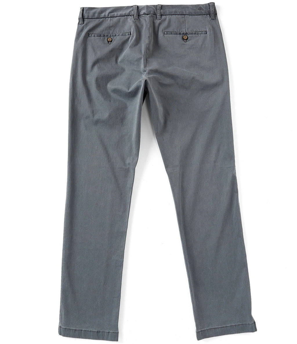 Khaki Flat Front Chino Pant T5601