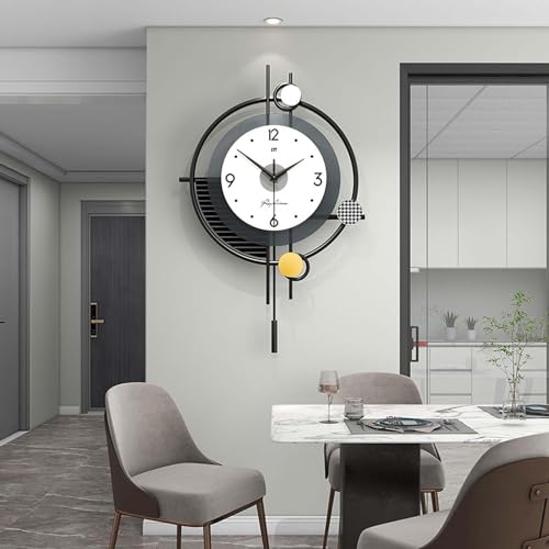 Silent Non Ticking Decorative Wall Clock U5447