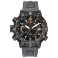 Black Dial Silicone Strap Men's Watch L908
